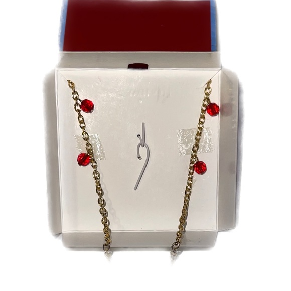 Holliday Lane Believe gold tone inspirational Necklace New in box - Picture 2 of 4